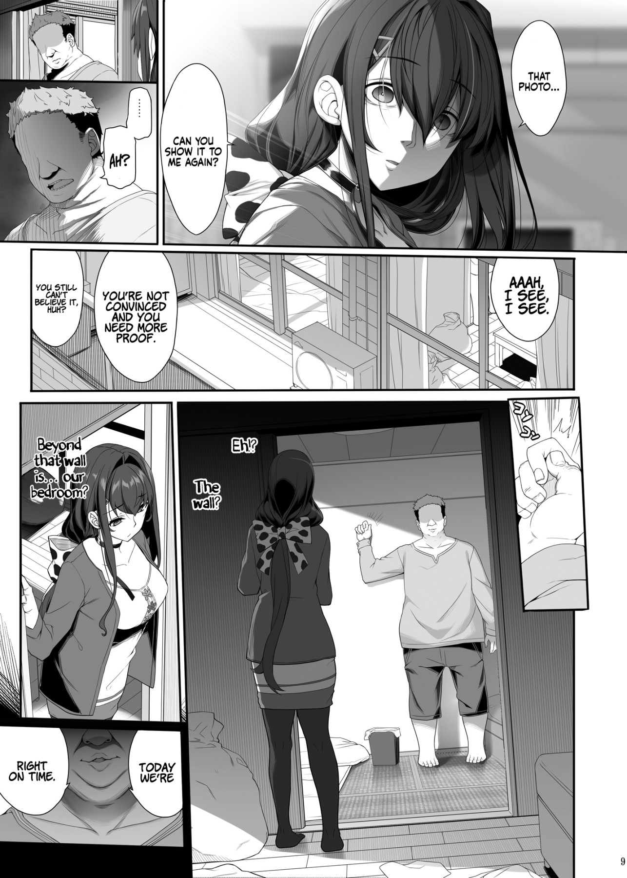 Hentai Manga Comic-Horny Old Man and Cheating Sex with a Wife-Read-8